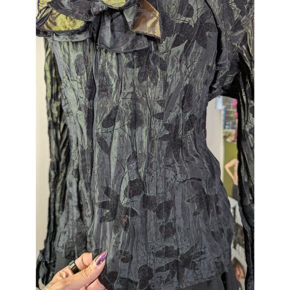 Stunning Mixed Media Y2k Top - Picture 3 of 10